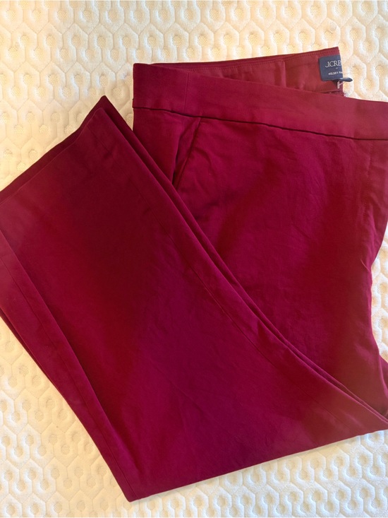 J. Crew Pants - J. Crew Burgundy Ankle Pants